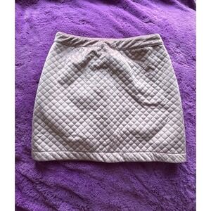 Francesca's Quilted Mini Skirt • Pink Blush • Size M • New With Tags Y2k